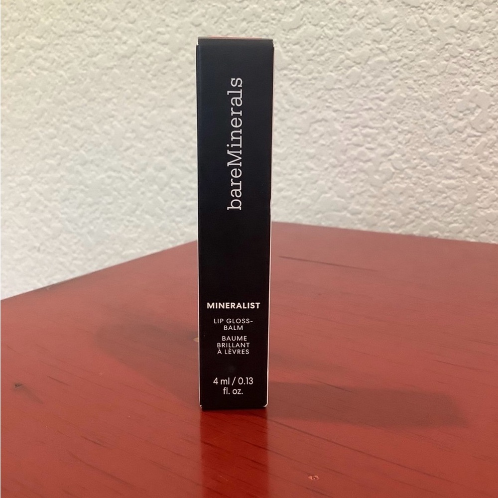 BareMinerals Mineralist Lip Gloss-Balm Trust 0.13 fl.oz Full Size ~NEW IN BOX~